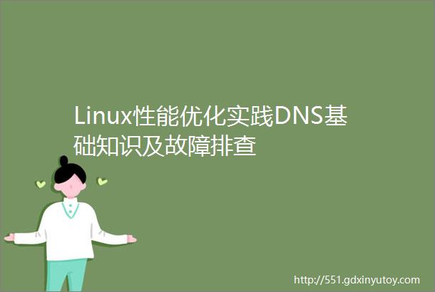 Linux性能优化实践DNS基础知识及故障排查